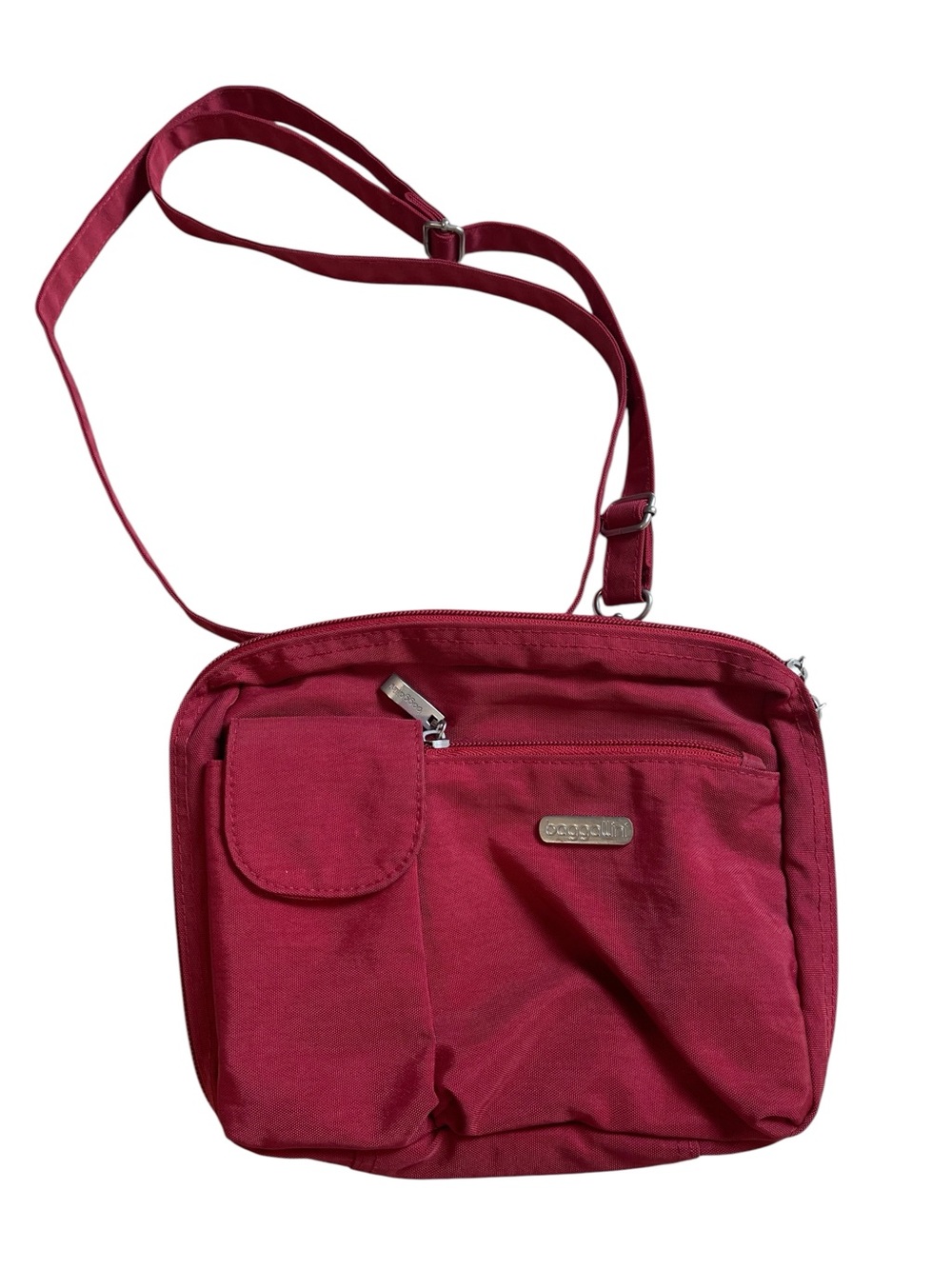 Baggallini crossbody purse RED